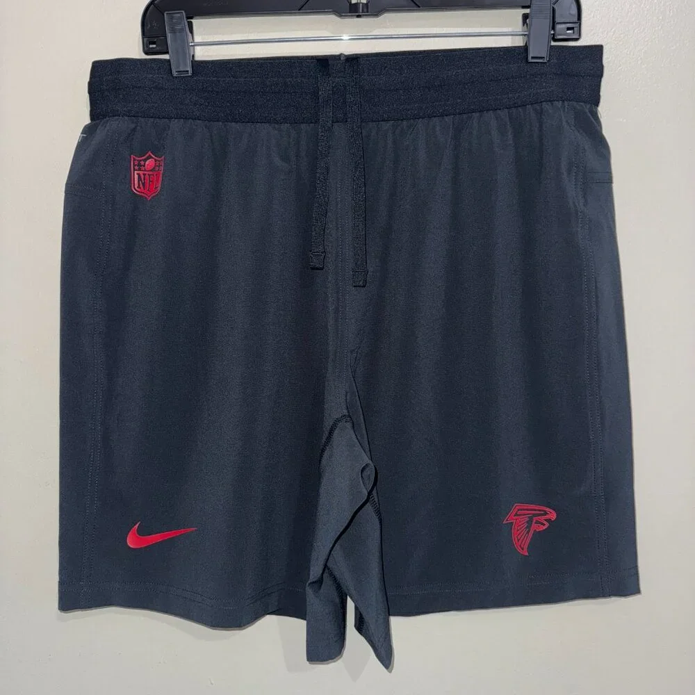 Nike NFL Atlanta Falcons Team Issue Dri-FIT Training Practice Shorts Men M NEW